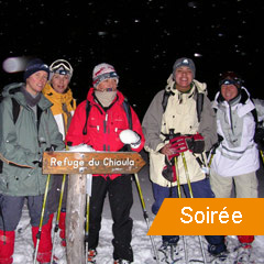 SOIRÉE RAQUETTES TARTIFLETTE EN CABANE PASTORALE