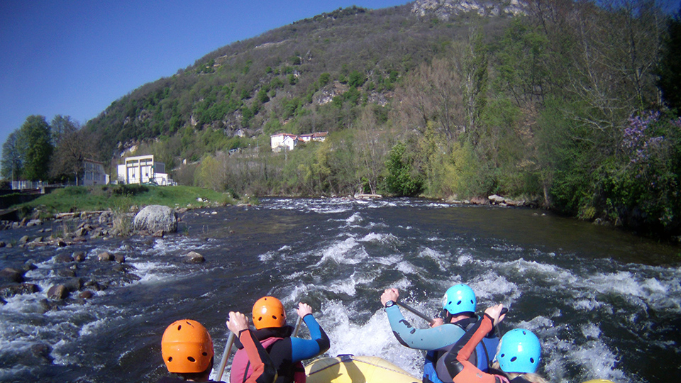Descente rafting sur l'Ariège - Guides Ariège Pyrénées